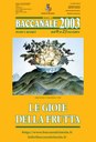 Edizione 2003 -  Le gioie della frutta